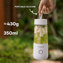 Load image into Gallery viewer, USB Rechargeable Mixer Smoothie Slushy Cup Juice Blender Bottle
