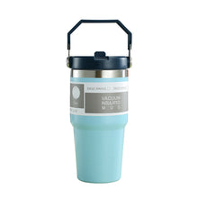 Load image into Gallery viewer, Portable Car Cup Stainless Steel Cup Travel Sports Water Bottle
