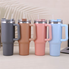 Load image into Gallery viewer, Coffee Insulation Cup With Handle Portable Car Stainless Steel Water Bottle
