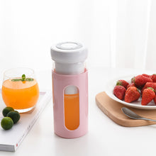 Load image into Gallery viewer, Portable Blender Electric Fruit Juicer USB Rechargeable Smoothie
