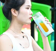 Load image into Gallery viewer, Portable Blender Electric Fruit Juicer USB Rechargeable Smoothie
