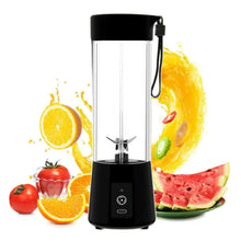 Load image into Gallery viewer, 10 Colors Portable Small Electric Juicer Stainless Steel Blade Cup Juicer Fruit
