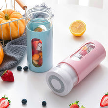 Load image into Gallery viewer, Portable Blender Electric Fruit Juicer USB Rechargeable Smoothie
