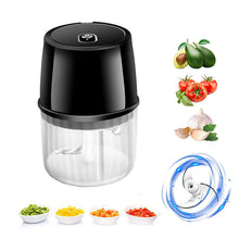 Load image into Gallery viewer, USB Rechargeable Electric Garlic Press Portable Wireless Food Chopper
