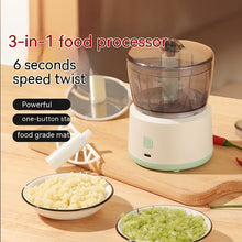 Load image into Gallery viewer, Mini Meat Grinder Household Electric Small Mixer Mincing Machine
