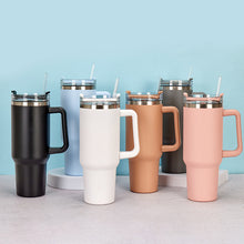 Load image into Gallery viewer, Coffee Insulation Cup With Handle Portable Car Stainless Steel Water Bottle
