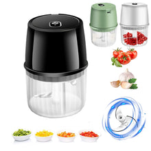 Load image into Gallery viewer, USB Rechargeable Electric Garlic Press Portable Wireless Food Chopper
