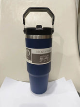 Load image into Gallery viewer, Portable Car Cup Stainless Steel Cup Travel Sports Water Bottle
