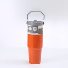 Load image into Gallery viewer, Portable Car Cup Stainless Steel Cup Travel Sports Water Bottle
